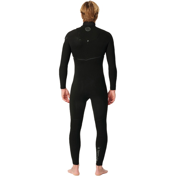2025 Rip Curl Männer Flashbomb Pro 4/3mm Zip-frei Neoprenanzug 14NMFS - Black